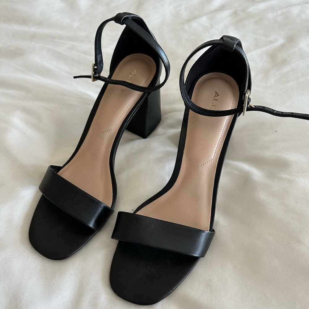 ALDO Black Women's Heeled Sandals